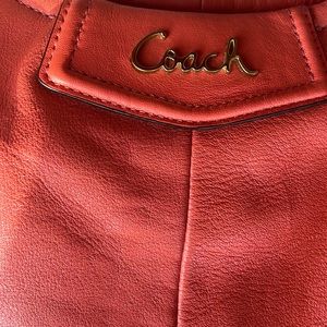 Coral Coach bag